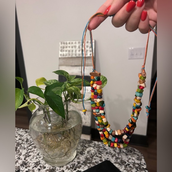 Tagua necklace - Picture 1 of 2